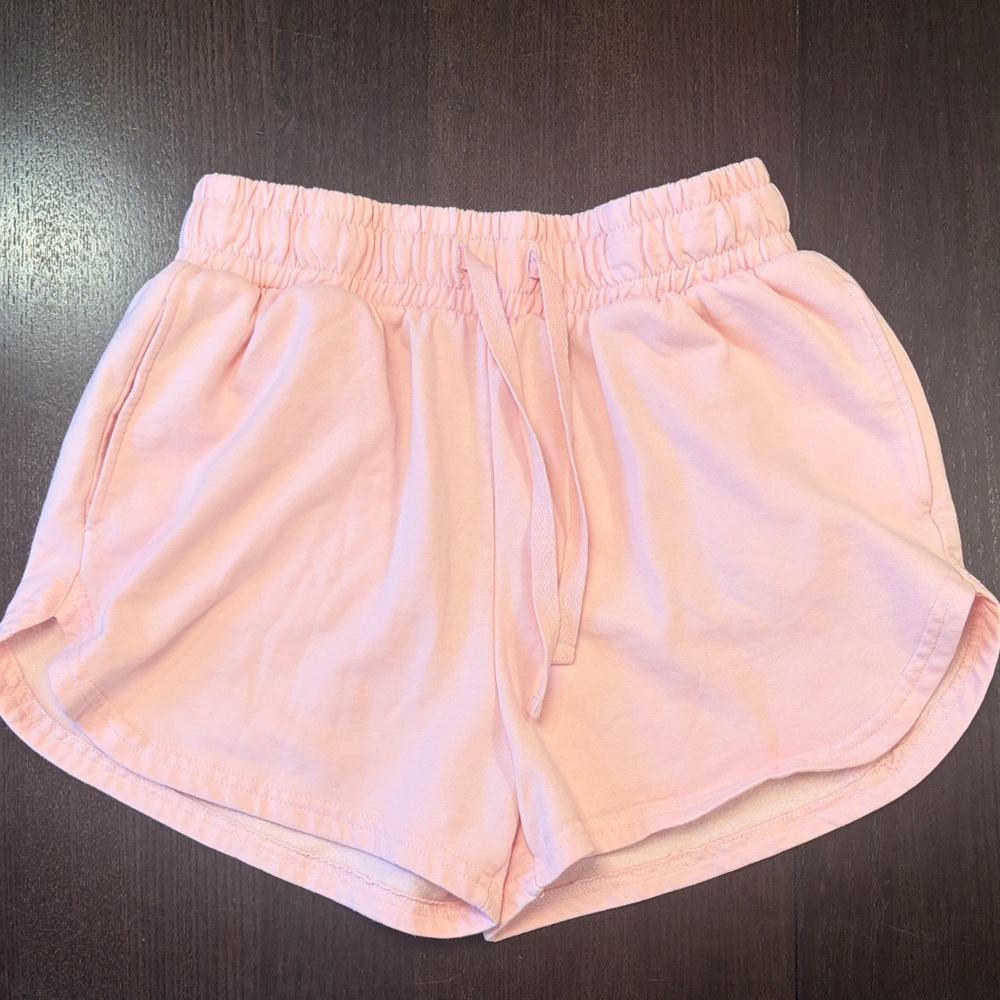 Women's Athletic Shorts in Soft Pink